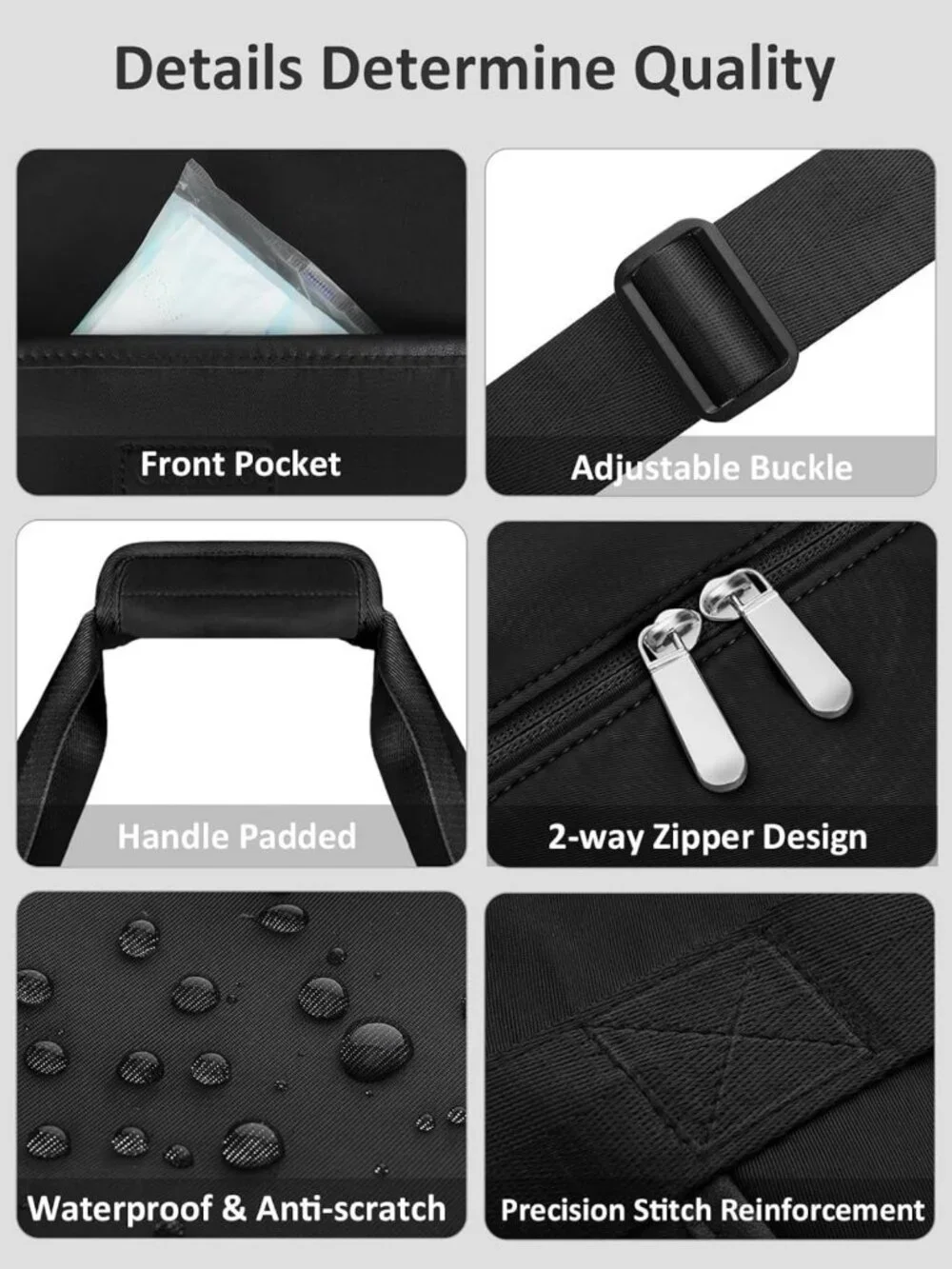 Expandable Waterproof Travel Duffle Bag | 32L Weekender & Gym Carry-On with